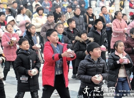 足螺进校园 打造济源体育新名片