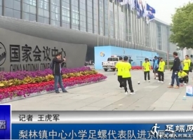 梨林镇中心小学进京展演足螺（视频）