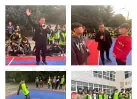 踢足螺吧！少年——梨林一中开展足螺比赛